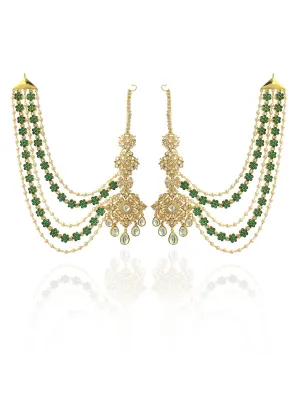 Ahmedabad Earrings With Ear Chain
