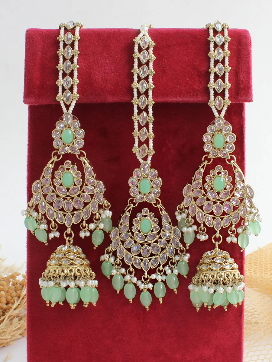 Ayeza Earrings & Tikka