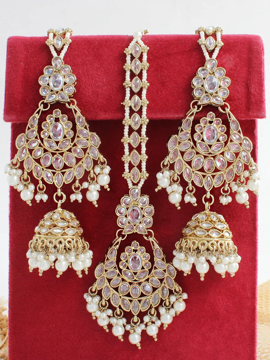 Ayeza Earrings & Tikka