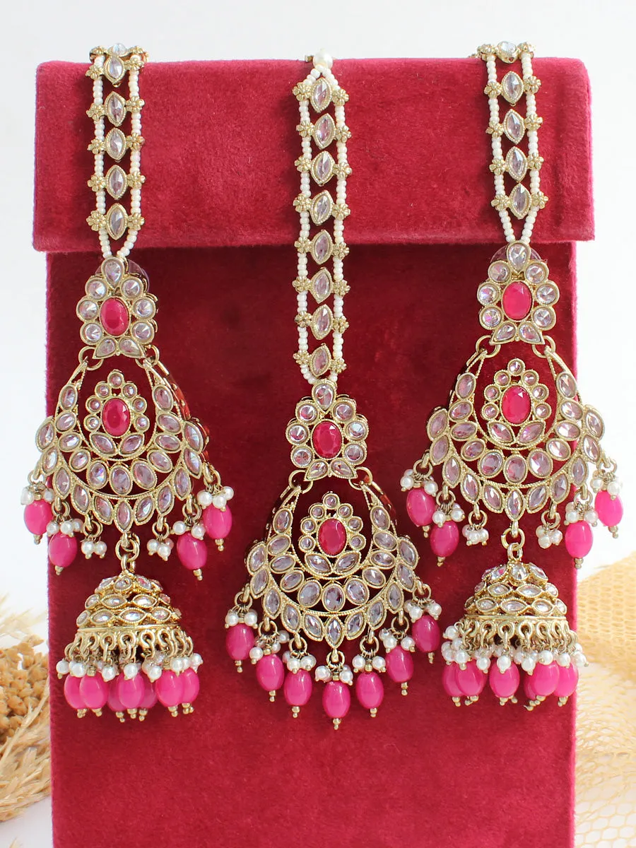 Ayeza Earrings & Tikka