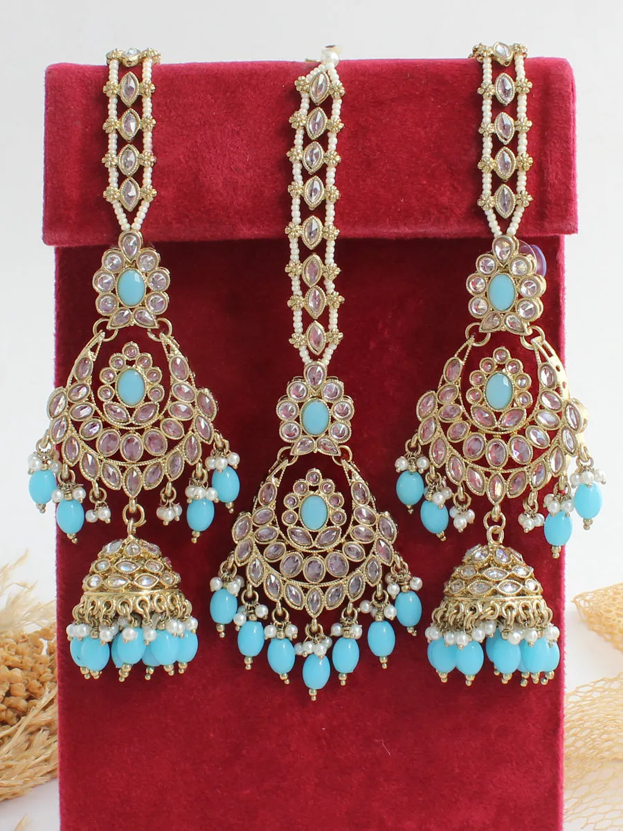 Ayeza Earrings & Tikka