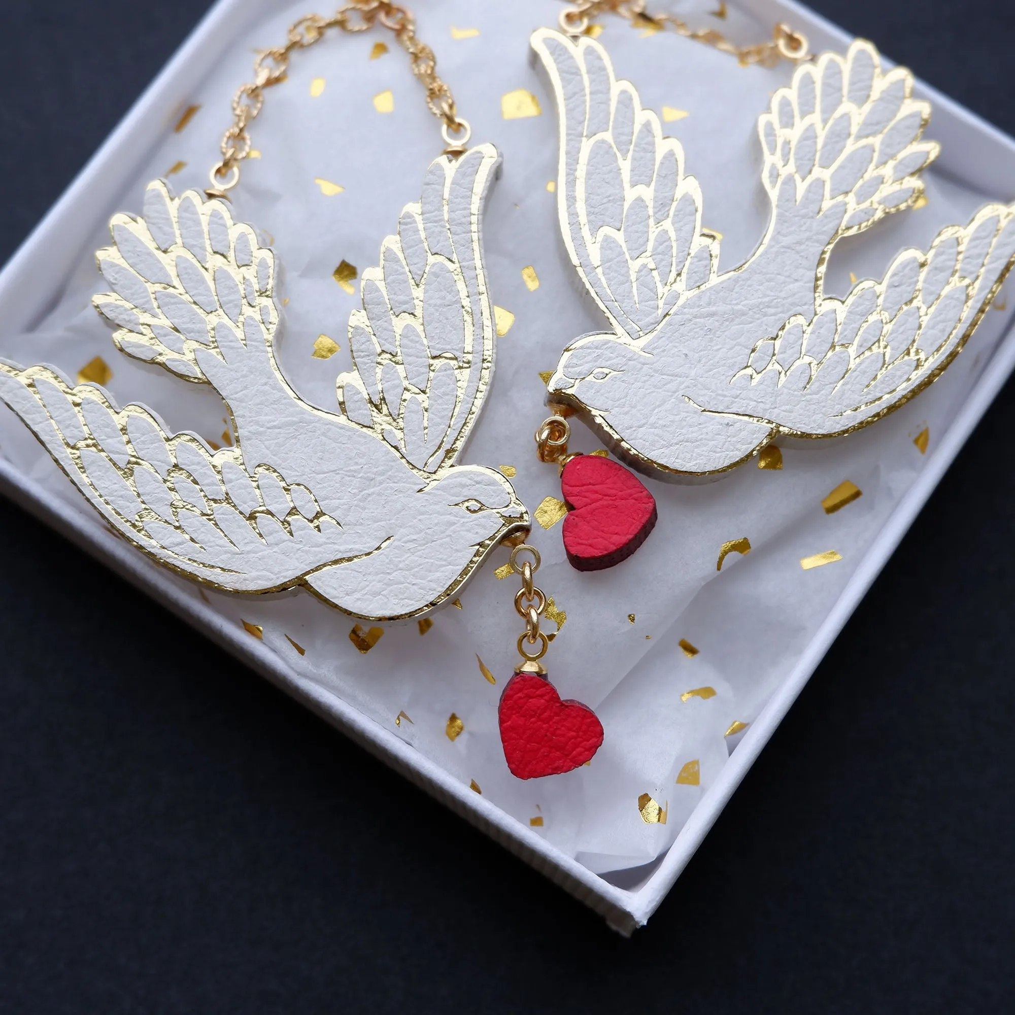 DOVES OF LOVE . earrings