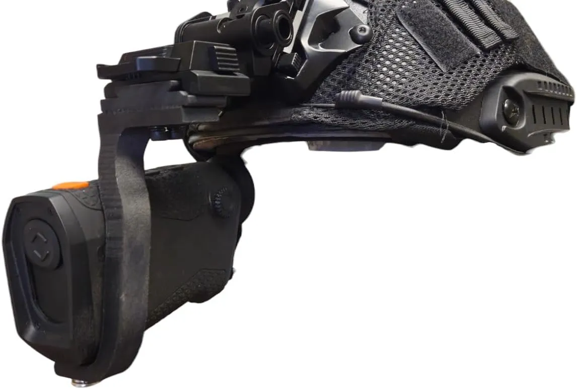 Helmet- Mounted Thermal Arm Mount for Rix Pocket K2/K3 (Right Eye)