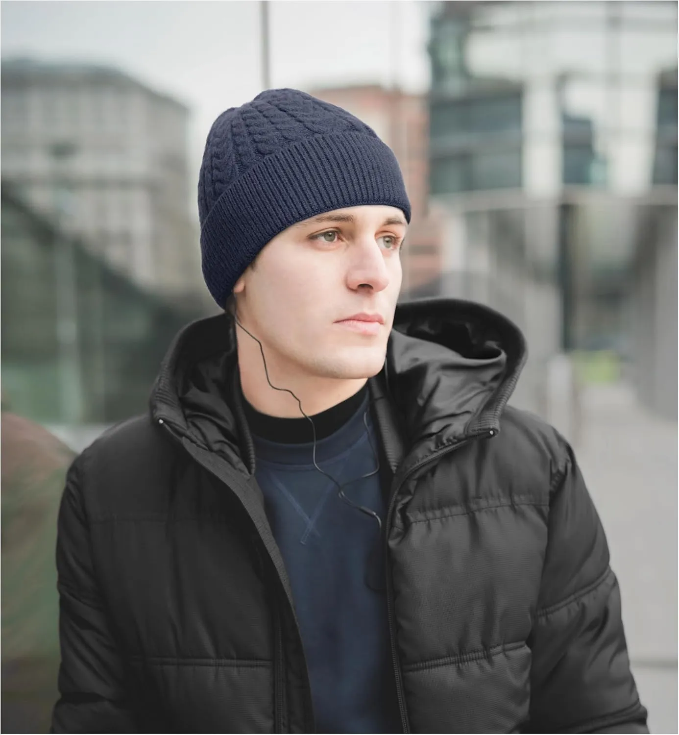 HiRui Knit Beanie Hats for Men Women Winter Hats Skull Caps Warm Classic Slouchy