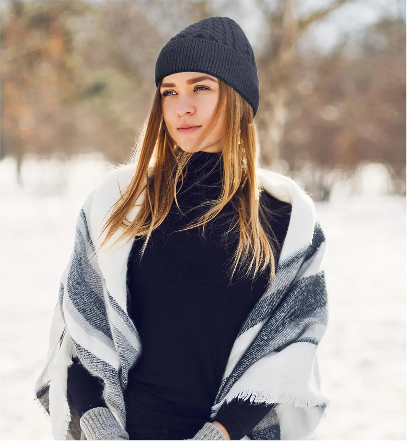 HiRui Knit Beanie Hats for Men Women Winter Hats Skull Caps Warm Classic Slouchy