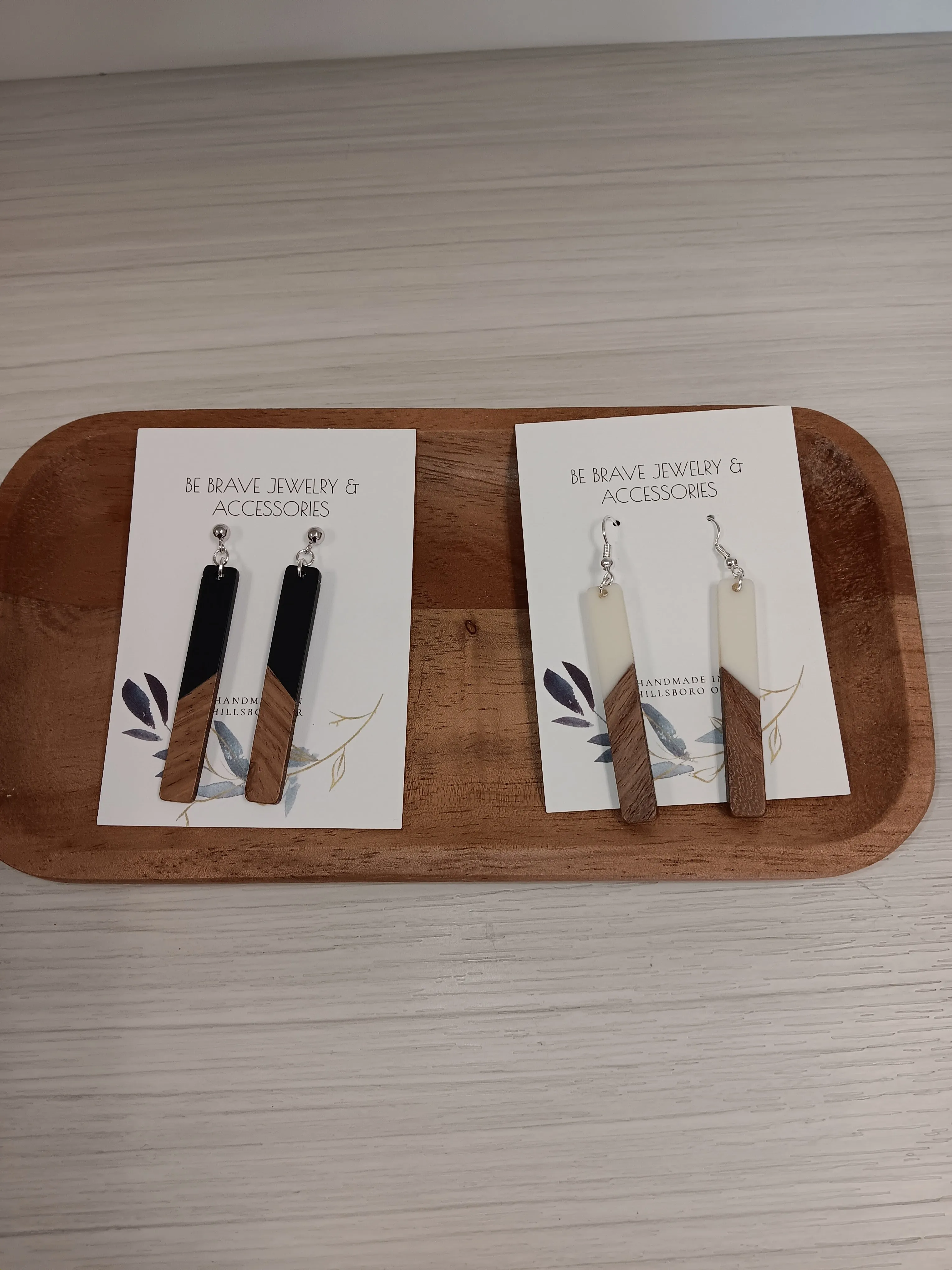 Mixed Wooden Earrings