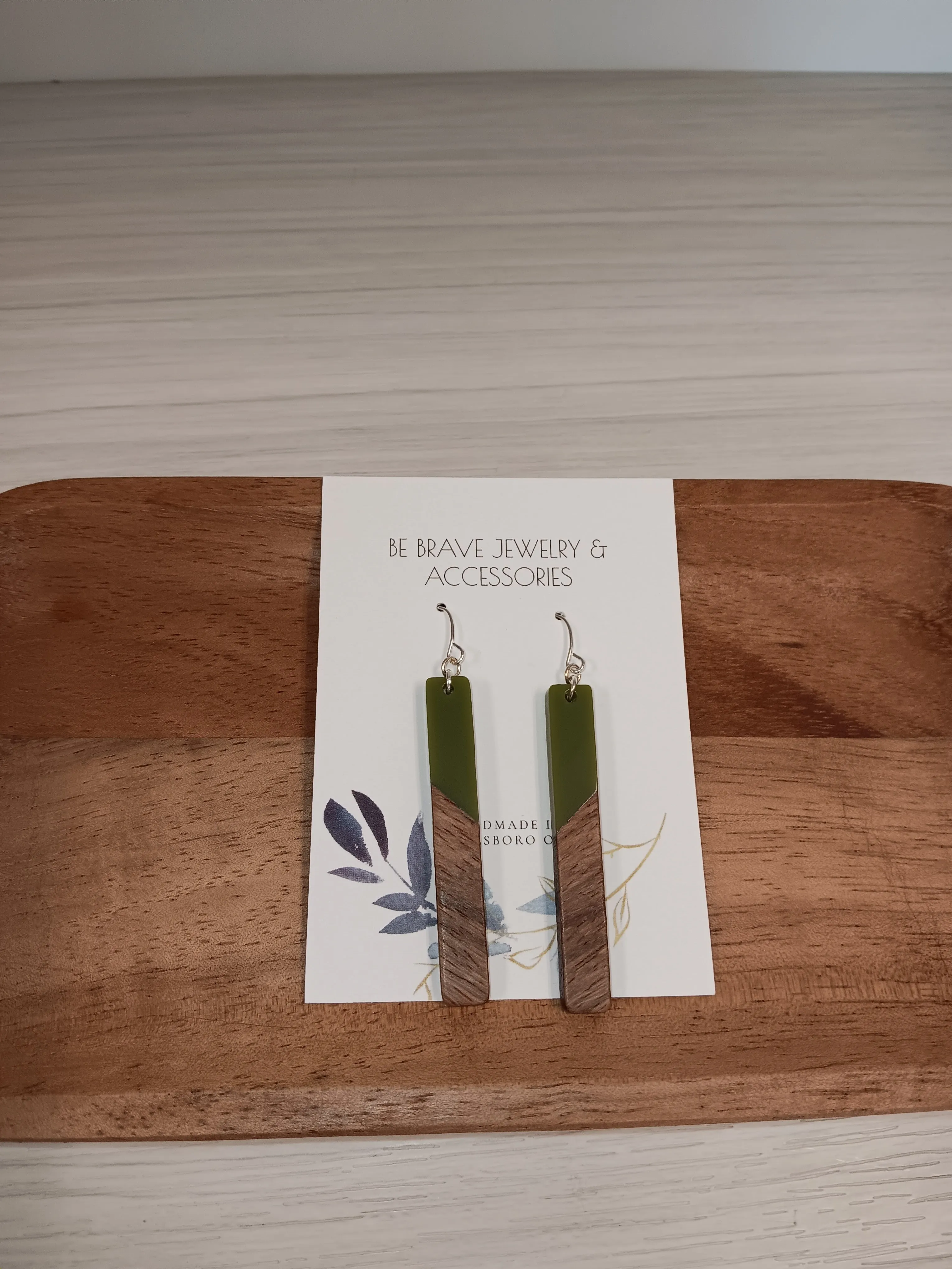 Mixed Wooden Earrings