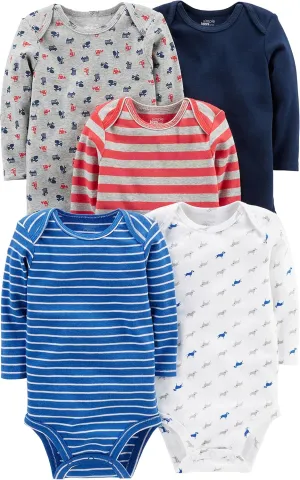 Simple Joys by Carter's Unisex Babies' Long-Sleeve Bodysuit