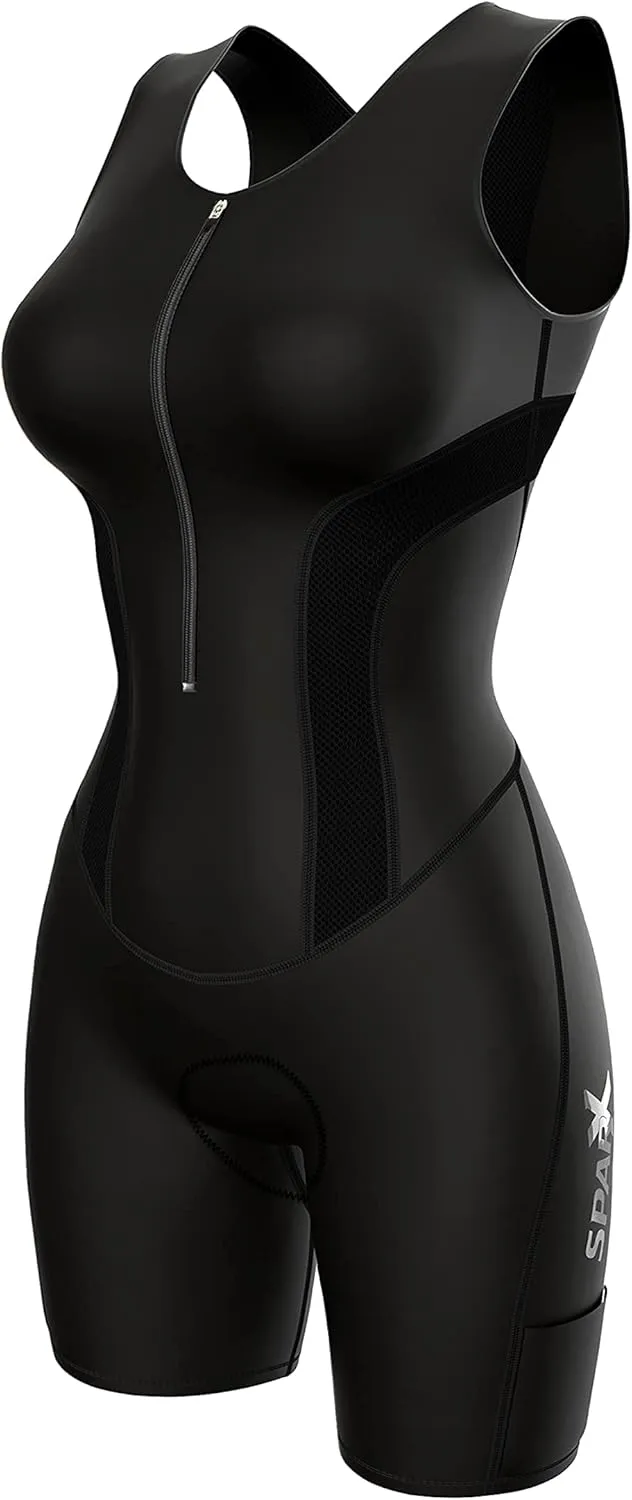 Sparx Women Triathlon Suit Tri Short Racing Cycling Swim Run