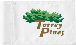 Torrey Pines Golf Pin PGA Flag Practic Putting Green Golf Flag For Backyard Garden Double-Sewn 600D Nylon Miniature Pin Flag (20"X13")