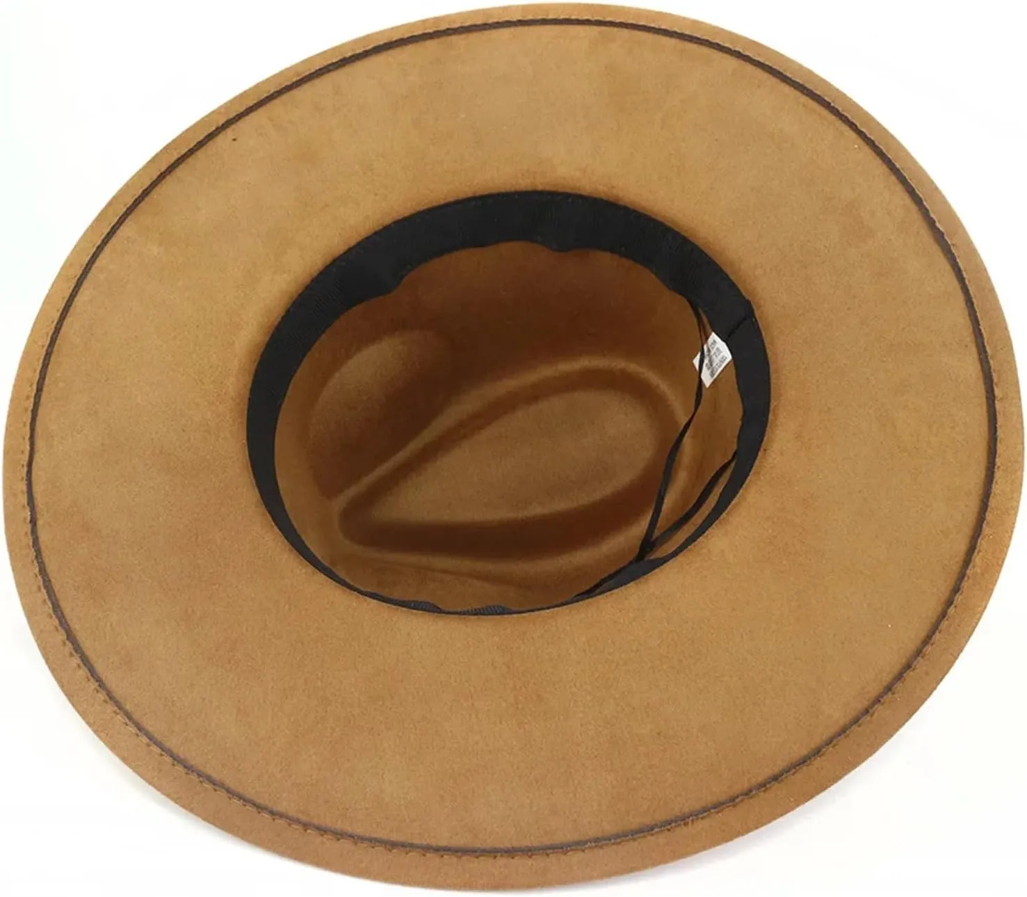 Unisex 9.5Cm Wide Brim Fedora Hat - For Winter Jazz And Church