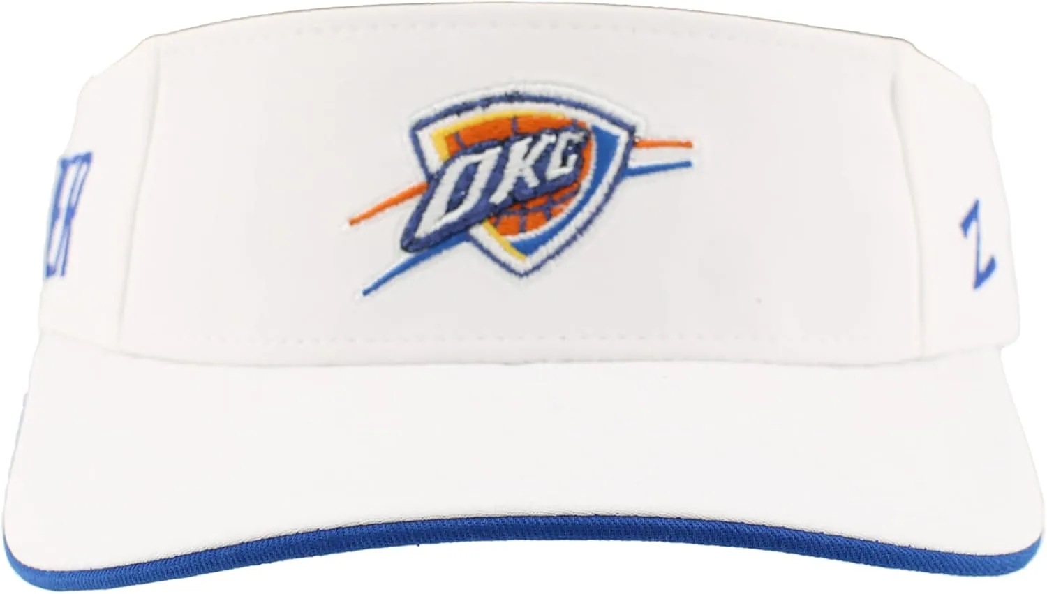 ZHATS NBA Officially Licensed Visor Impact White