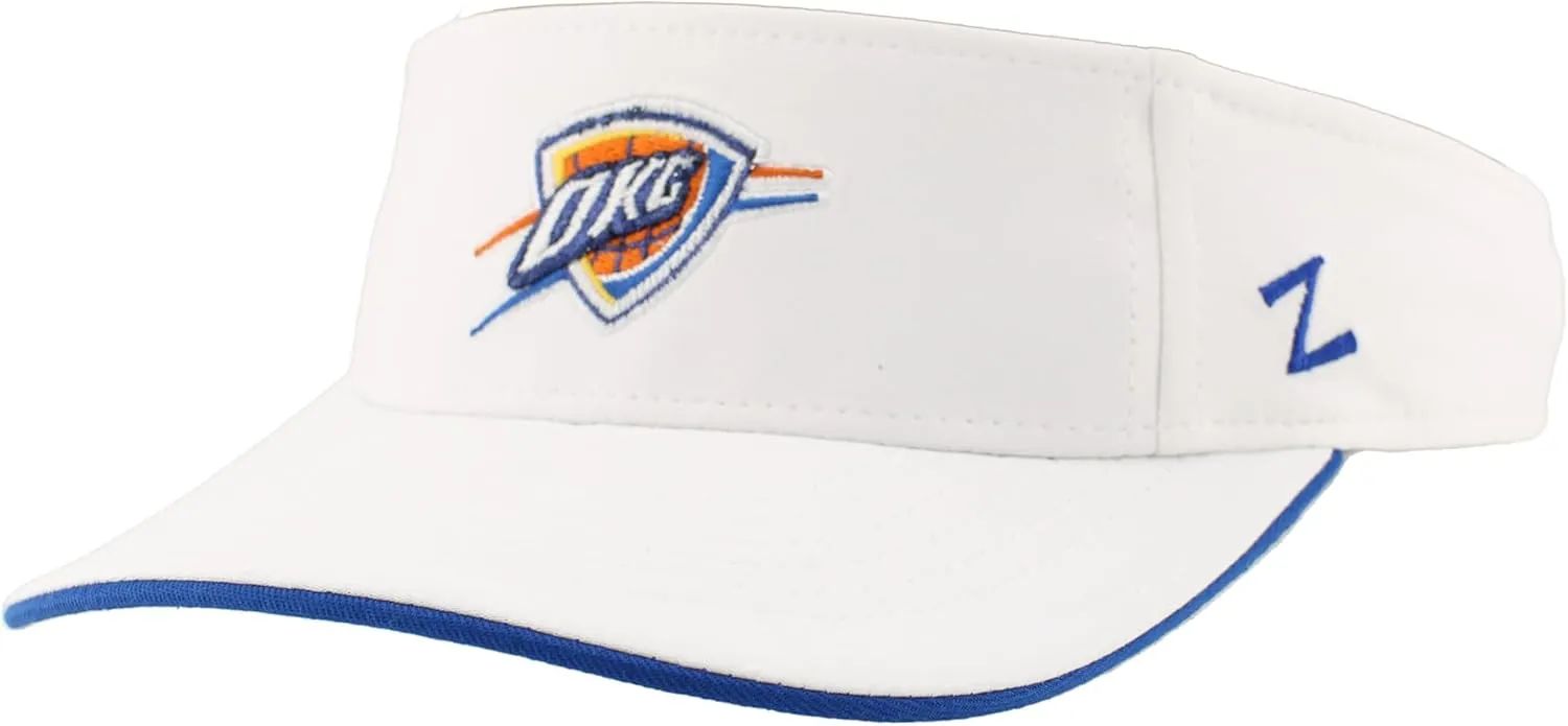 ZHATS NBA Officially Licensed Visor Impact White